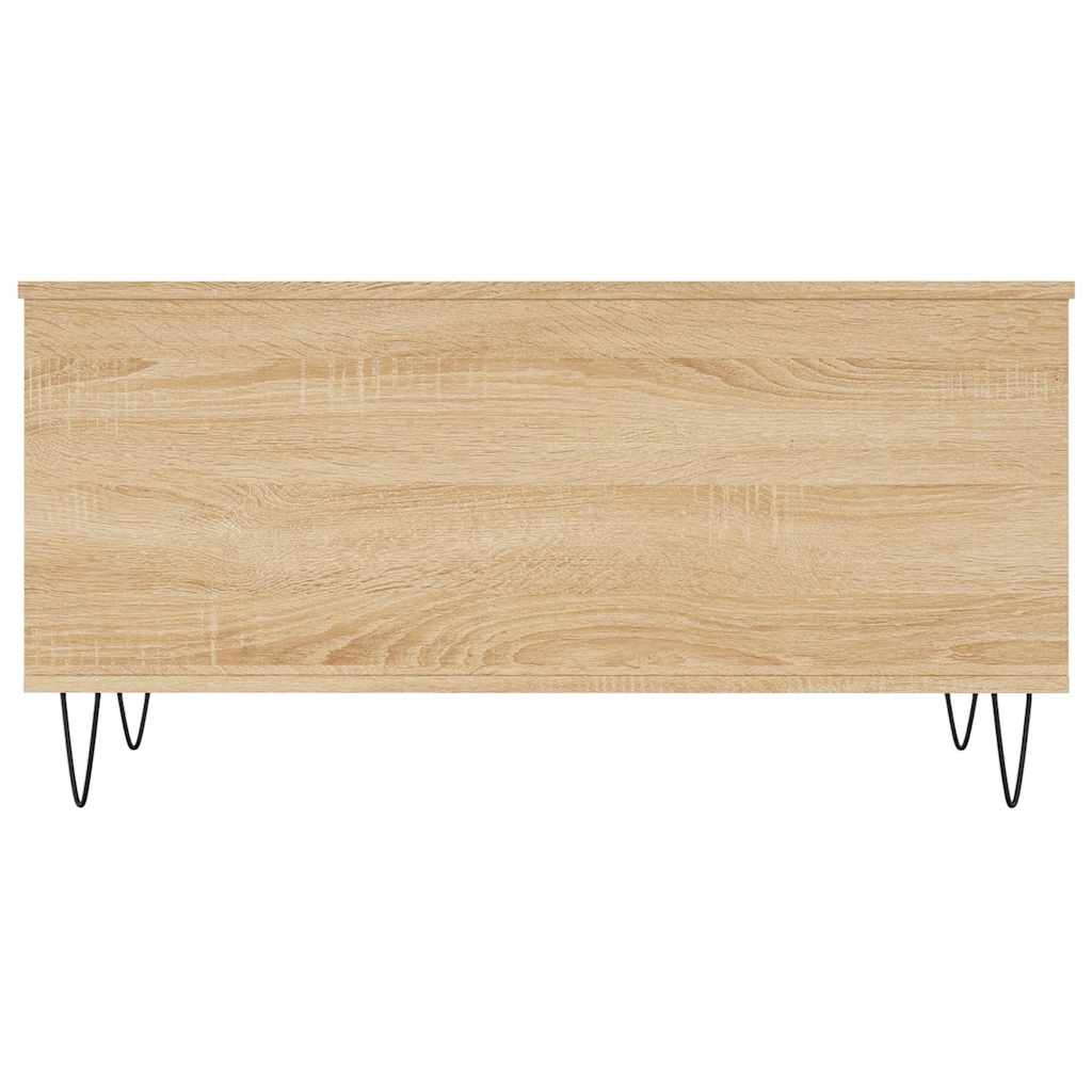 Coffee Table Sonoma Oak 90x44,5x45 cm Engineered Wood
