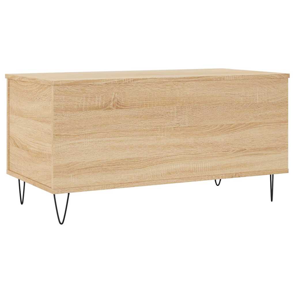 Coffee Table Sonoma Oak 90x44,5x45 cm Engineered Wood