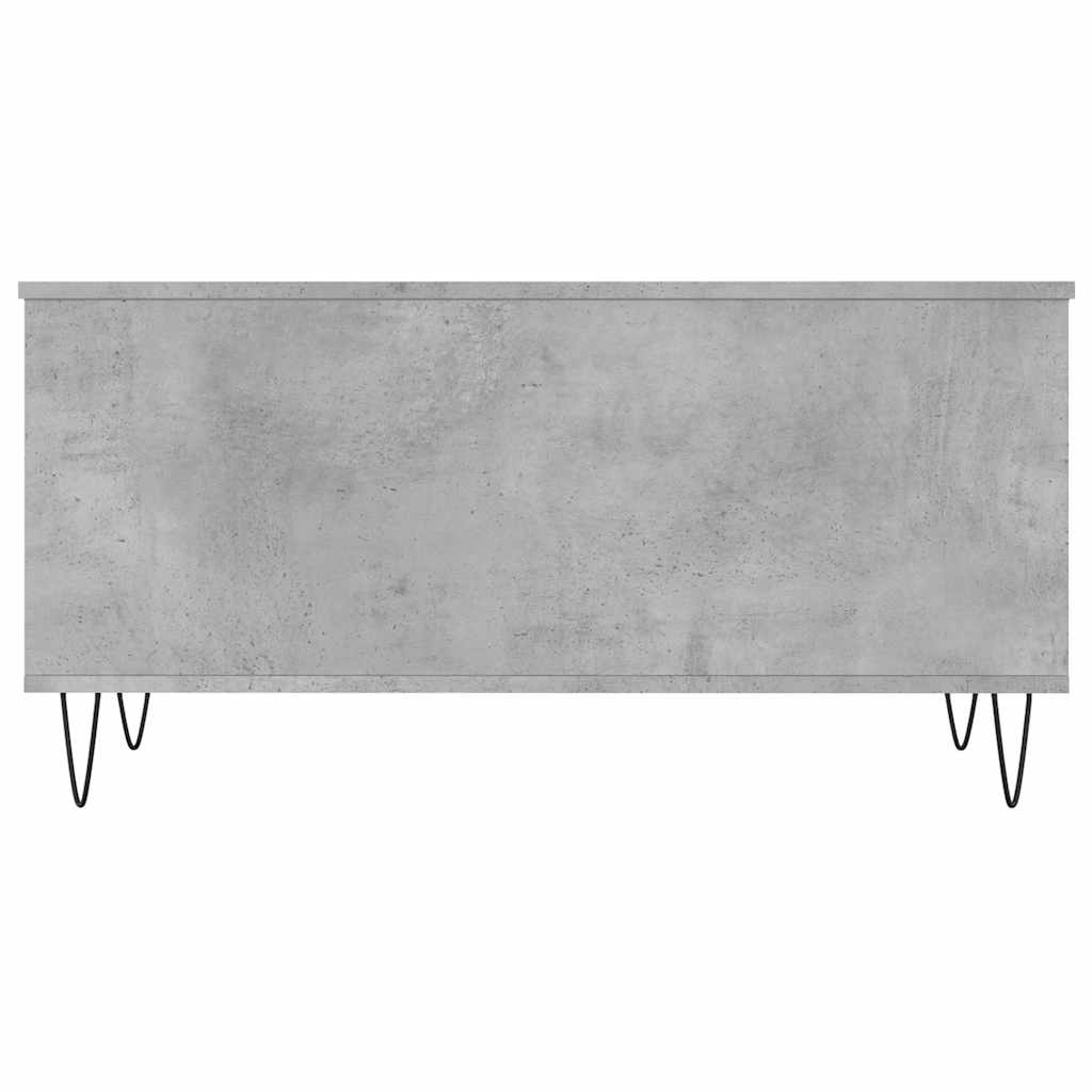 Coffee Table Concrete Grey 90x44,5x45 cm Engineered Wood
