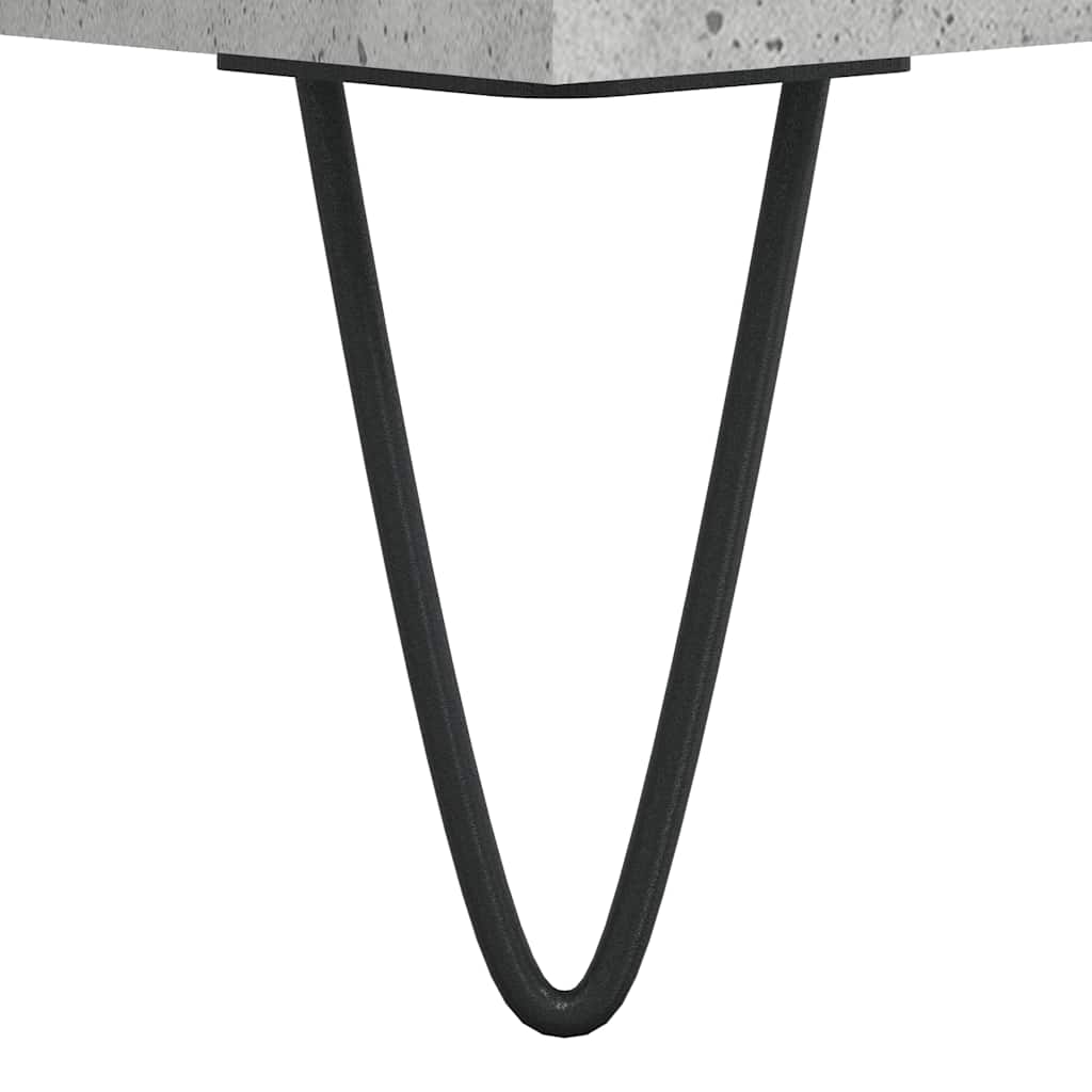 Coffee Table Concrete Grey 90x44,5x45 cm Engineered Wood