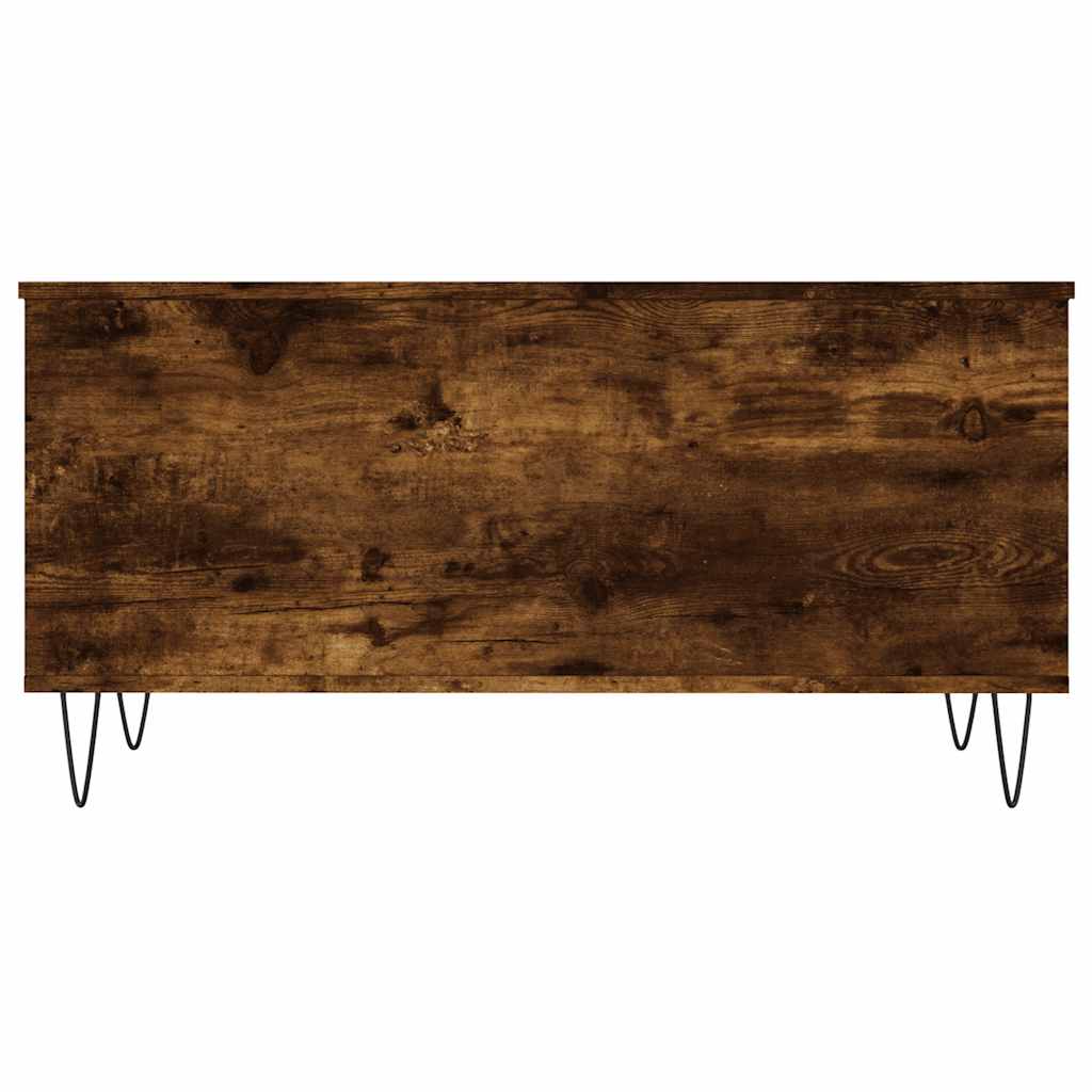 Coffee Table Smoked Oak 90x44,5x45 cm Engineered Wood