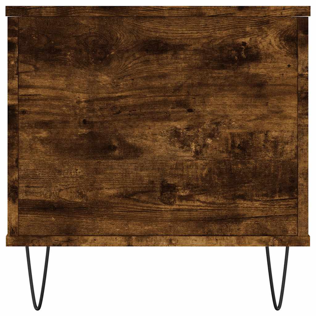 Coffee Table Smoked Oak 90x44,5x45 cm Engineered Wood