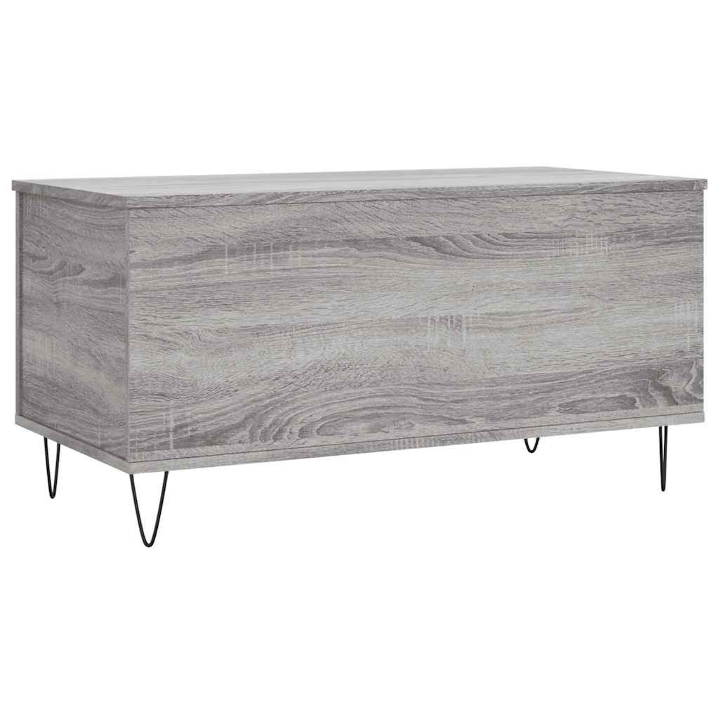 Coffee Table Grey Sonoma 90x44,5x45 cm Engineered Wood