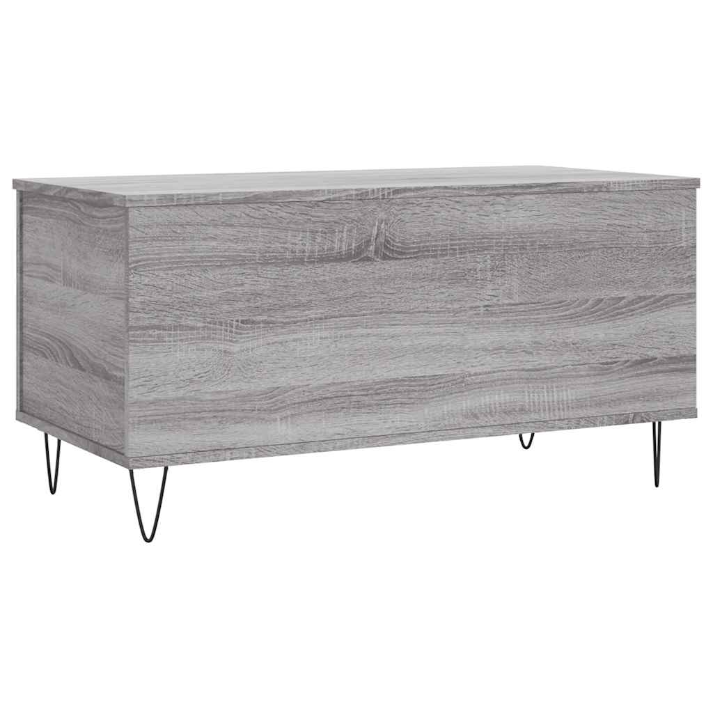 Coffee Table Grey Sonoma 90x44,5x45 cm Engineered Wood
