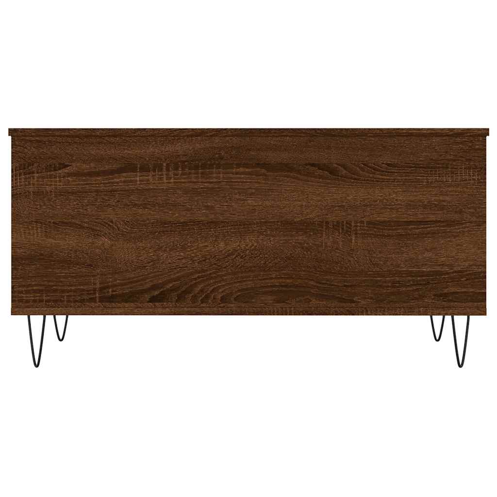 Coffee Table Brown Oak 90x44,5x45 cm Engineered Wood