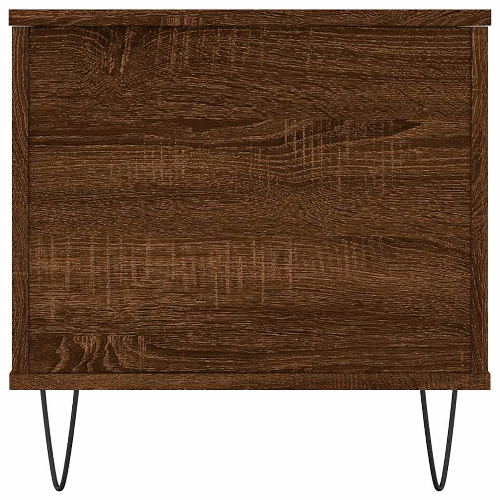 Coffee Table Brown Oak 90x44,5x45 cm Engineered Wood