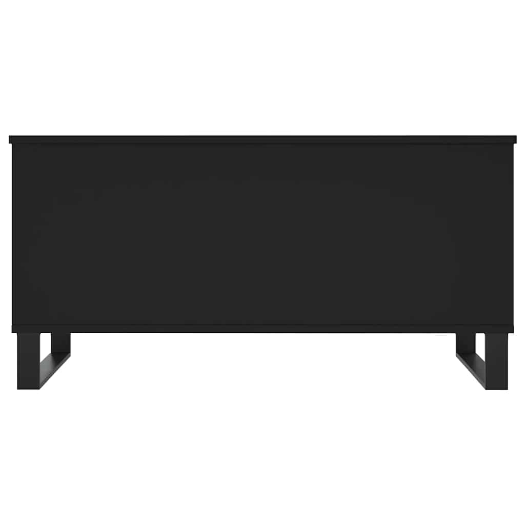 Coffee Table Black 90x44,5x45 cm Engineered Wood