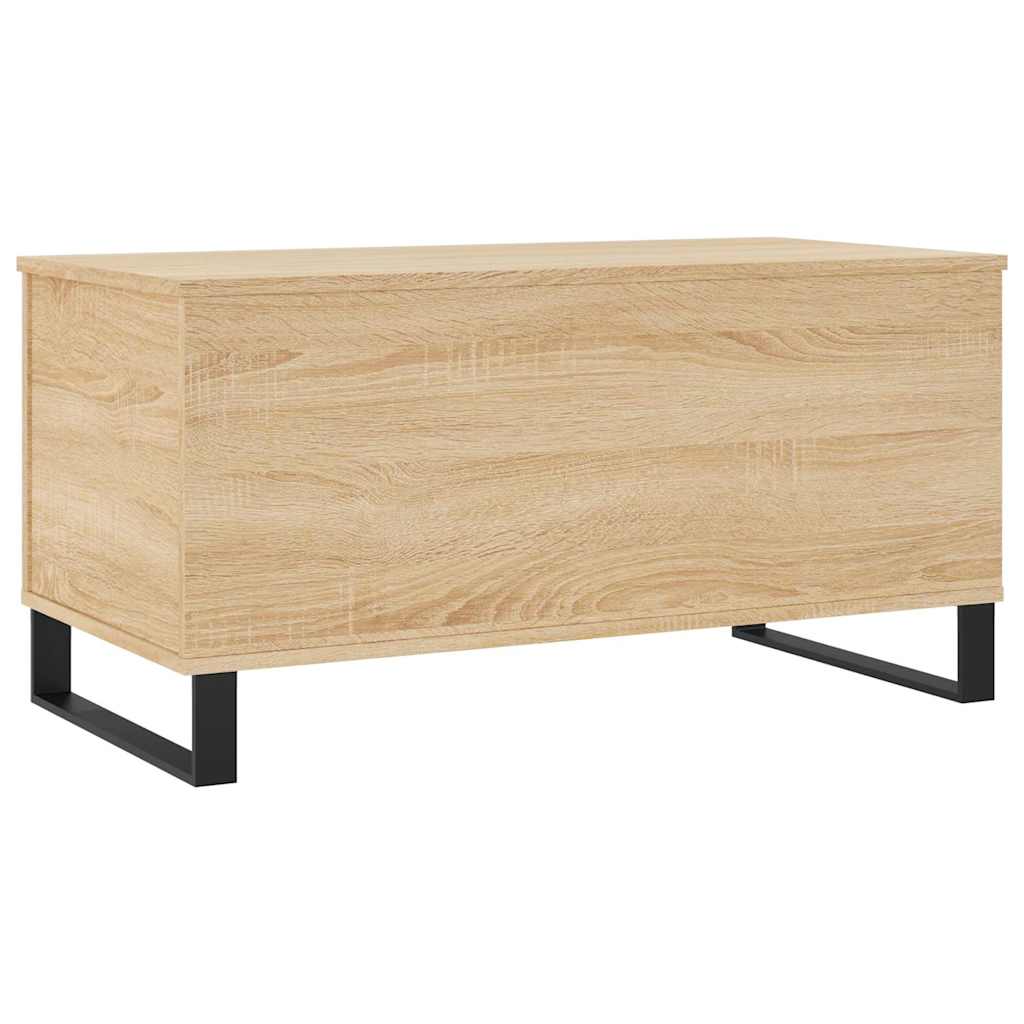 Coffee Table Sonoma Oak 90x44,5x45 cm Engineered Wood