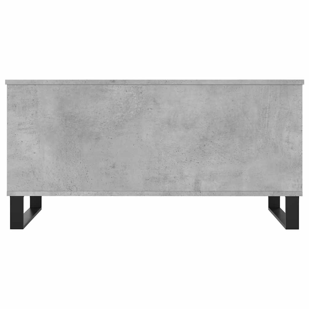 Coffee Table Concrete Grey 90x44,5x45 cm Engineered Wood