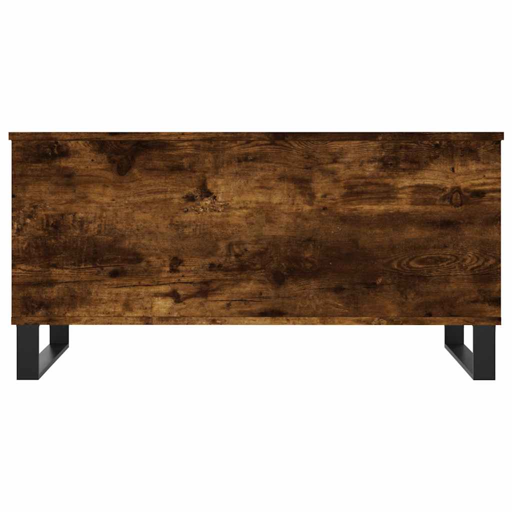 Coffee Table Smoked Oak 90x44,5x45 cm Engineered Wood