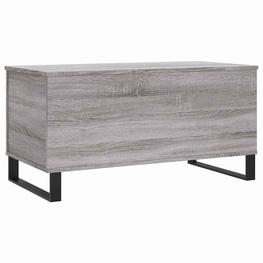 Coffee Table Grey Sonoma 90x44,5x45 cm Engineered Wood
