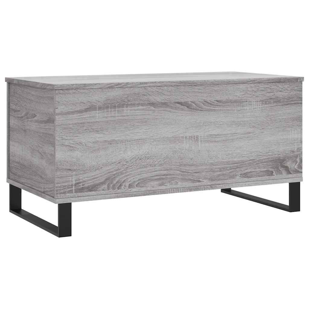 Coffee Table Grey Sonoma 90x44,5x45 cm Engineered Wood