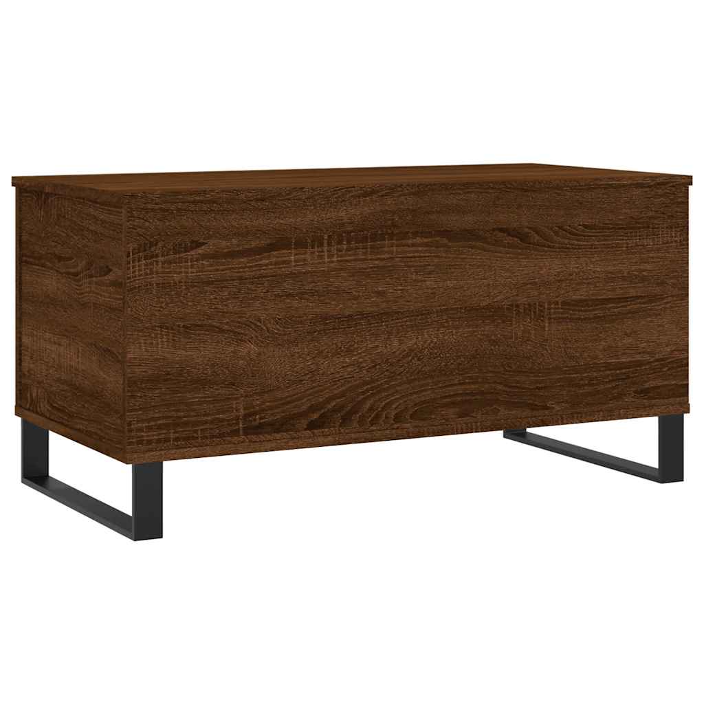 Coffee Table Brown Oak 90x44,5x45 cm Engineered Wood