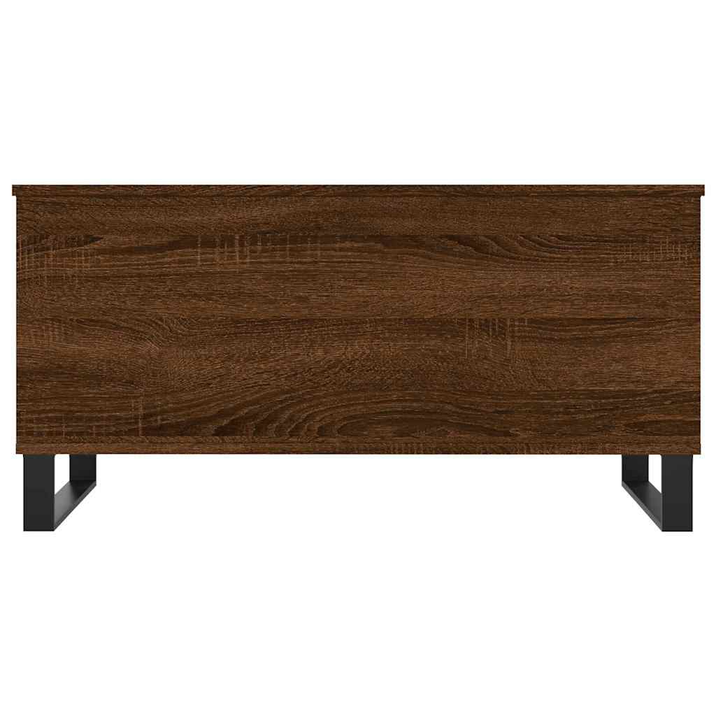 Coffee Table Brown Oak 90x44,5x45 cm Engineered Wood