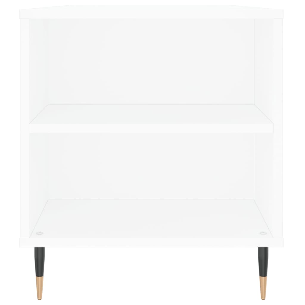 Coffee Table White 102x44,5x50 cm Engineered Wood