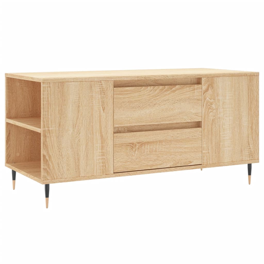Coffee Table Sonoma Oak 102x44,5x50 cm Engineered Wood