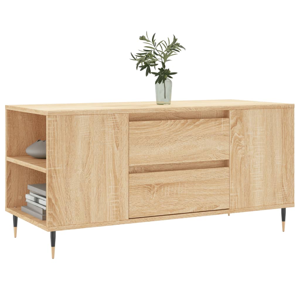 Coffee Table Sonoma Oak 102x44,5x50 cm Engineered Wood