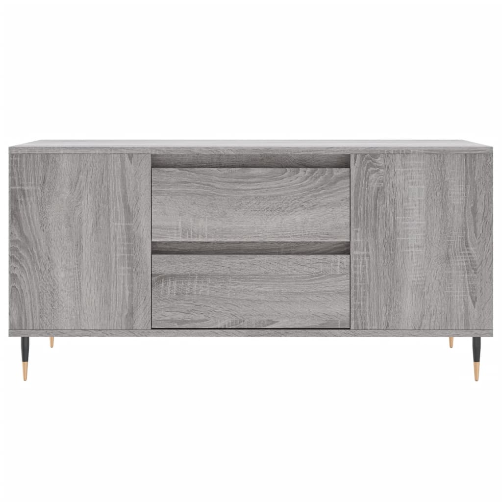 Coffee Table Grey Sonoma 102x44,5x50 cm Engineered Wood