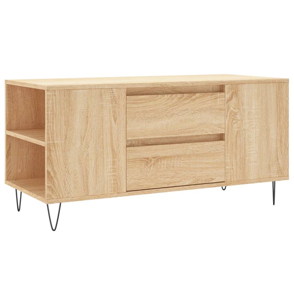 Coffee Table Sonoma Oak 102x44,5x50 cm Engineered Wood