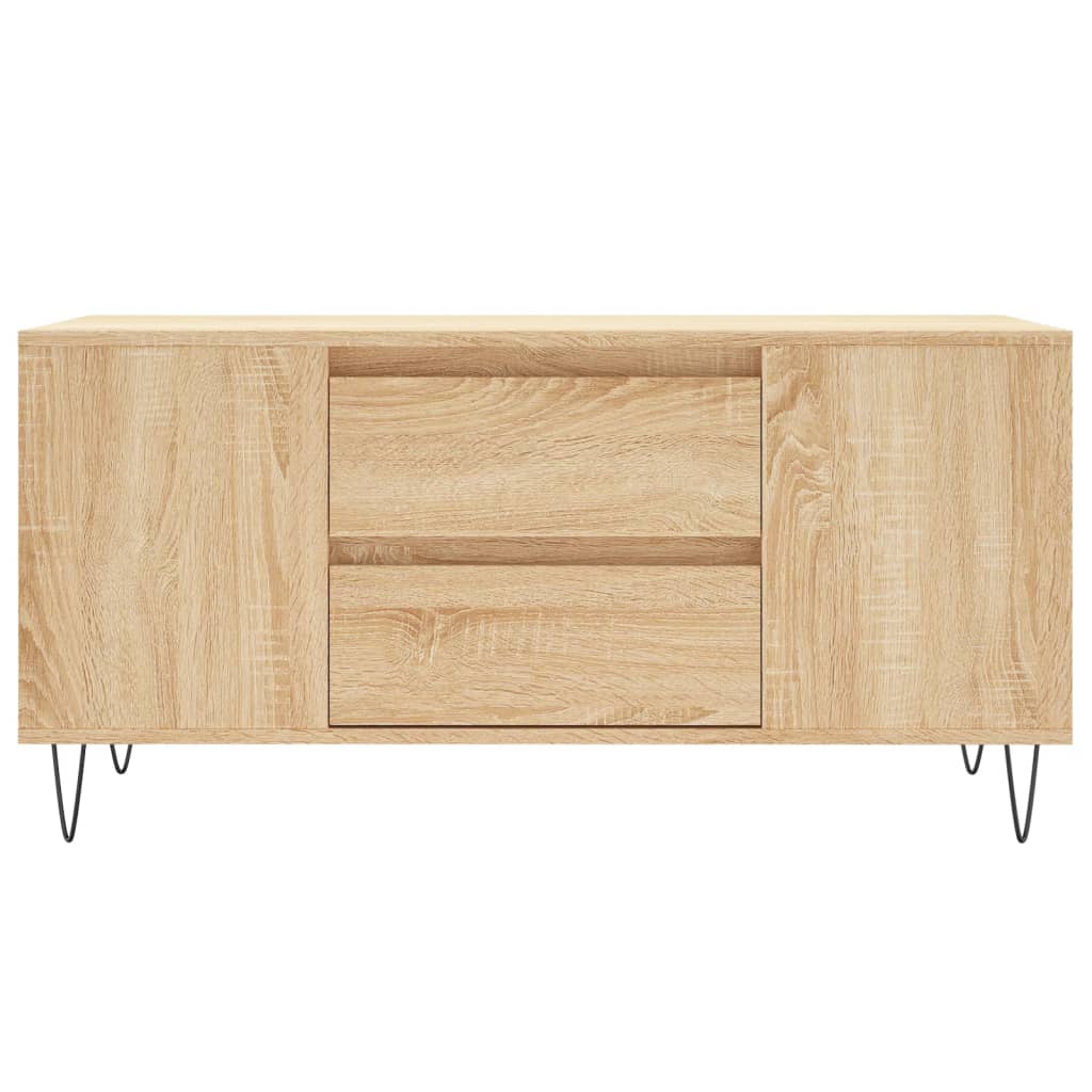 Coffee Table Sonoma Oak 102x44,5x50 cm Engineered Wood