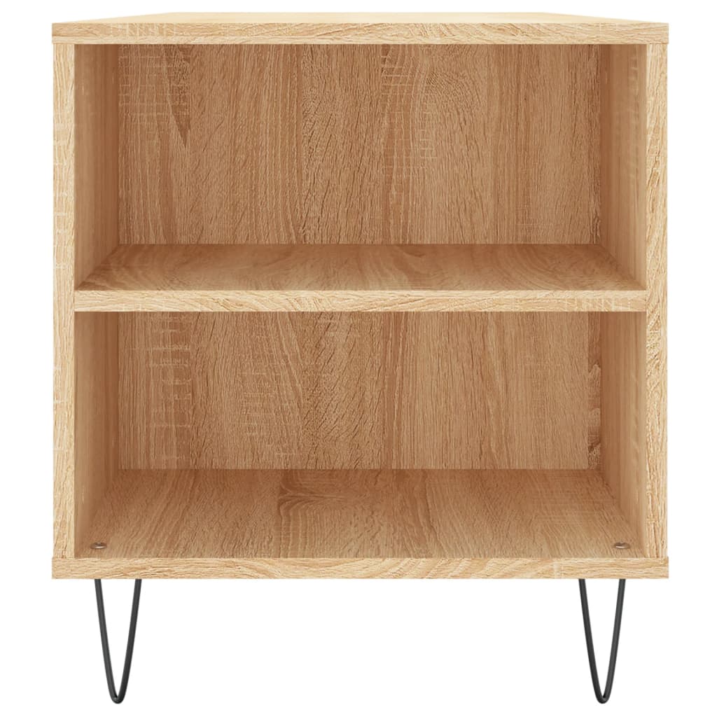 Coffee Table Sonoma Oak 102x44,5x50 cm Engineered Wood