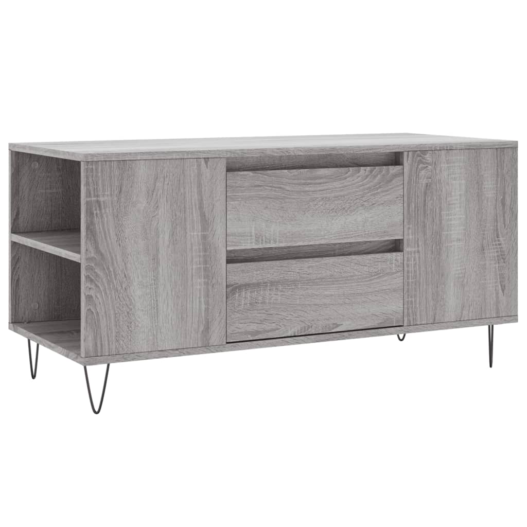 Coffee Table Grey Sonoma 102x44,5x50 cm Engineered Wood