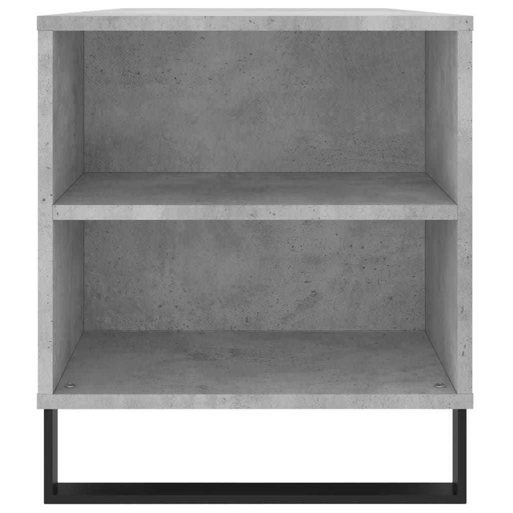 Coffee Table Concrete Grey 102x44,5x50 cm Engineered Wood