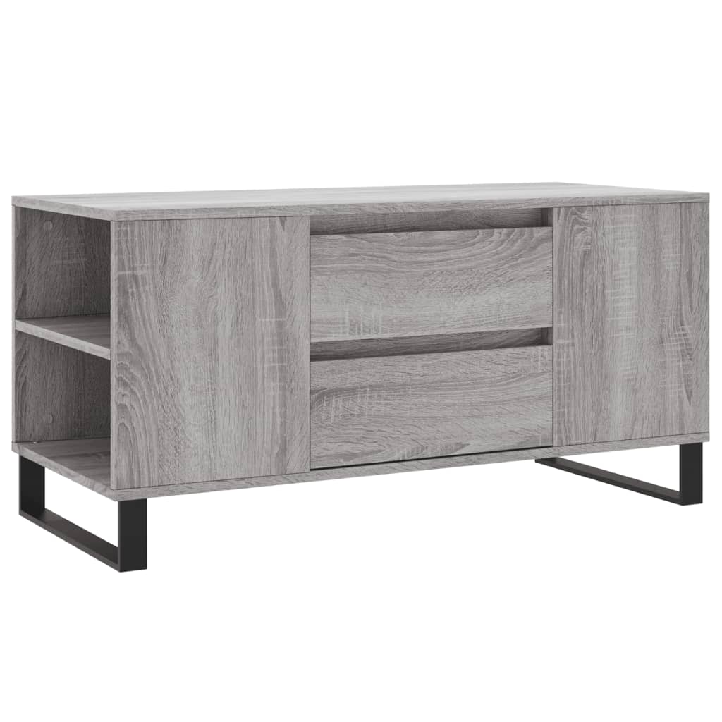 Coffee Table Grey Sonoma 102x44,5x50 cm Engineered Wood