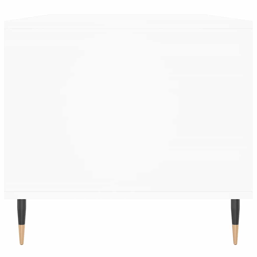 Coffee Table White 90x49x45 cm Engineered Wood