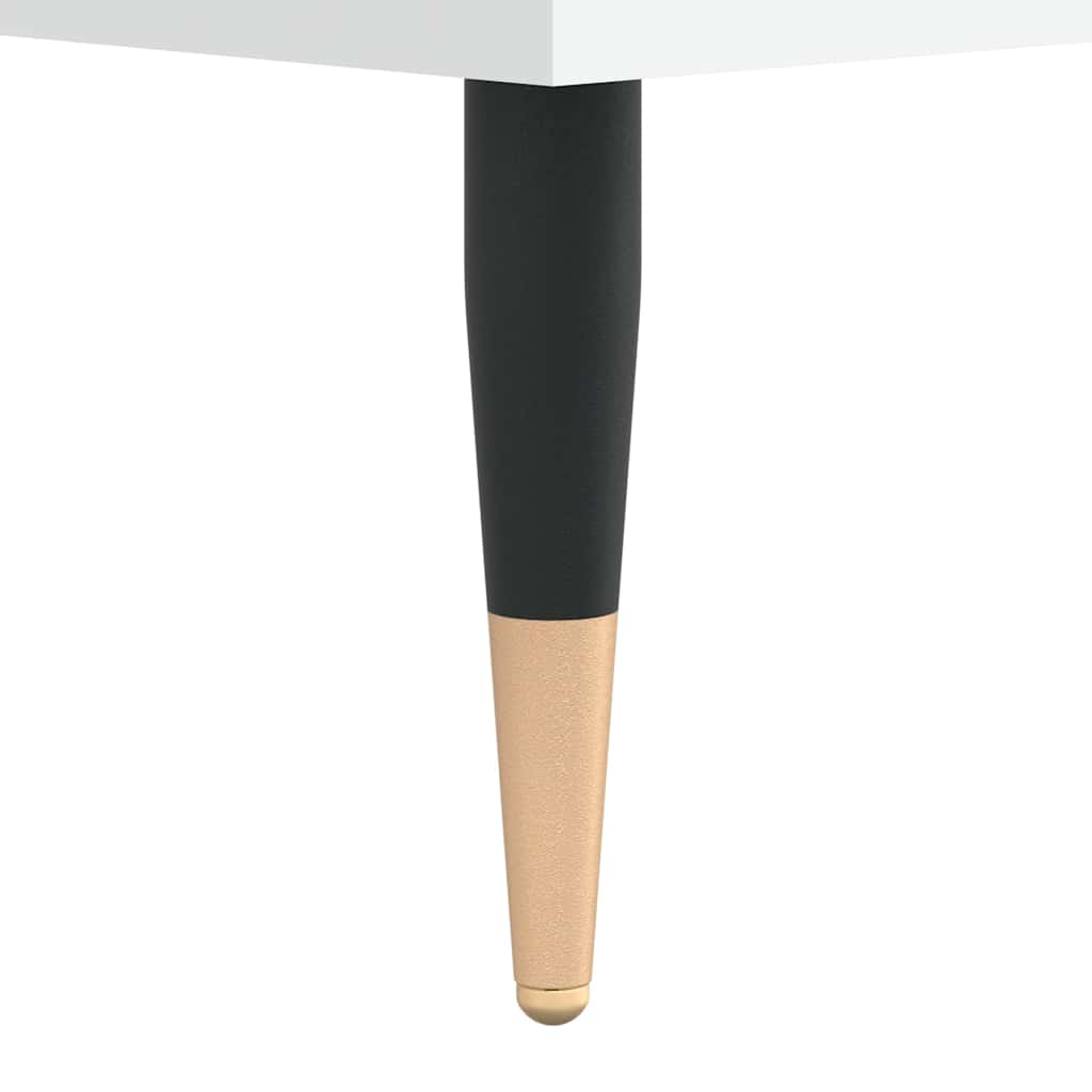 Coffee Table White 90x49x45 cm Engineered Wood