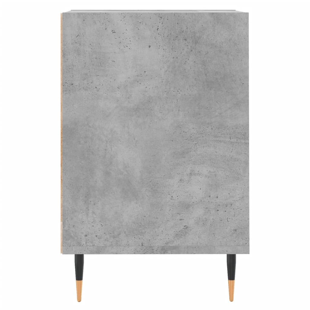 vidaXL TV Cabinet Concrete Grey 100x35x55 cm Engineered Wood