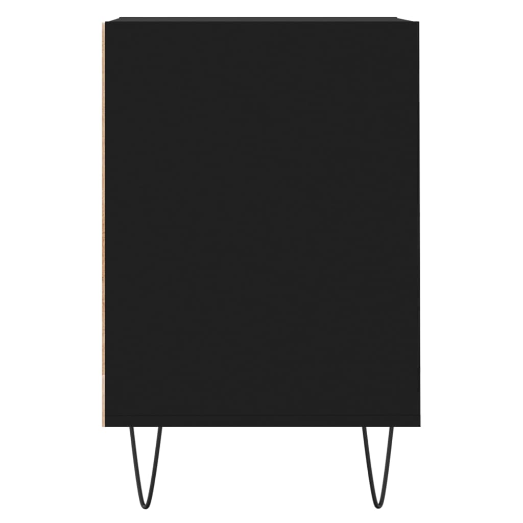 TV Cabinet Black 100x35x55 cm Engineered Wood