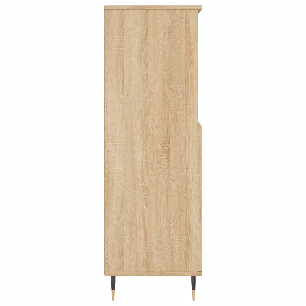 Highboard Sonoma Oak 60x36x110 cm Engineered Wood