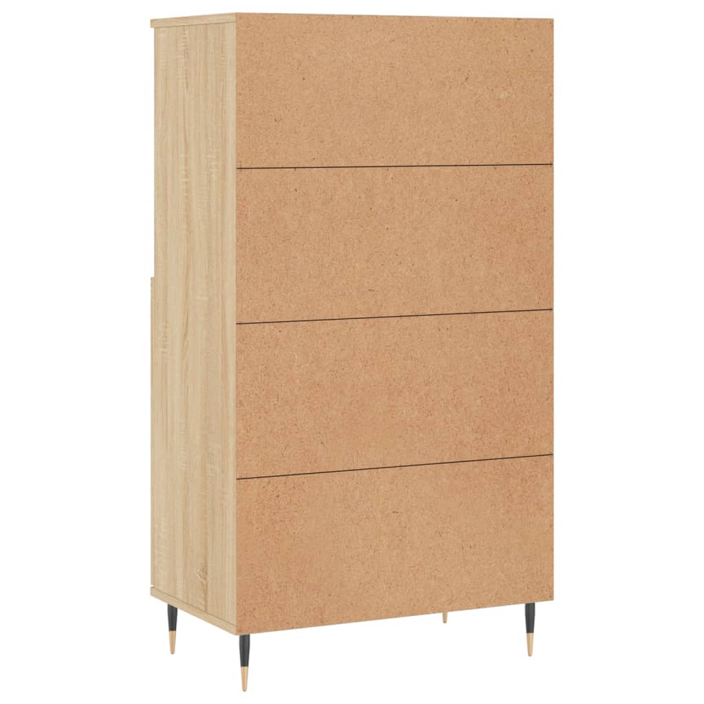 Highboard Sonoma Oak 60x36x110 cm Engineered Wood