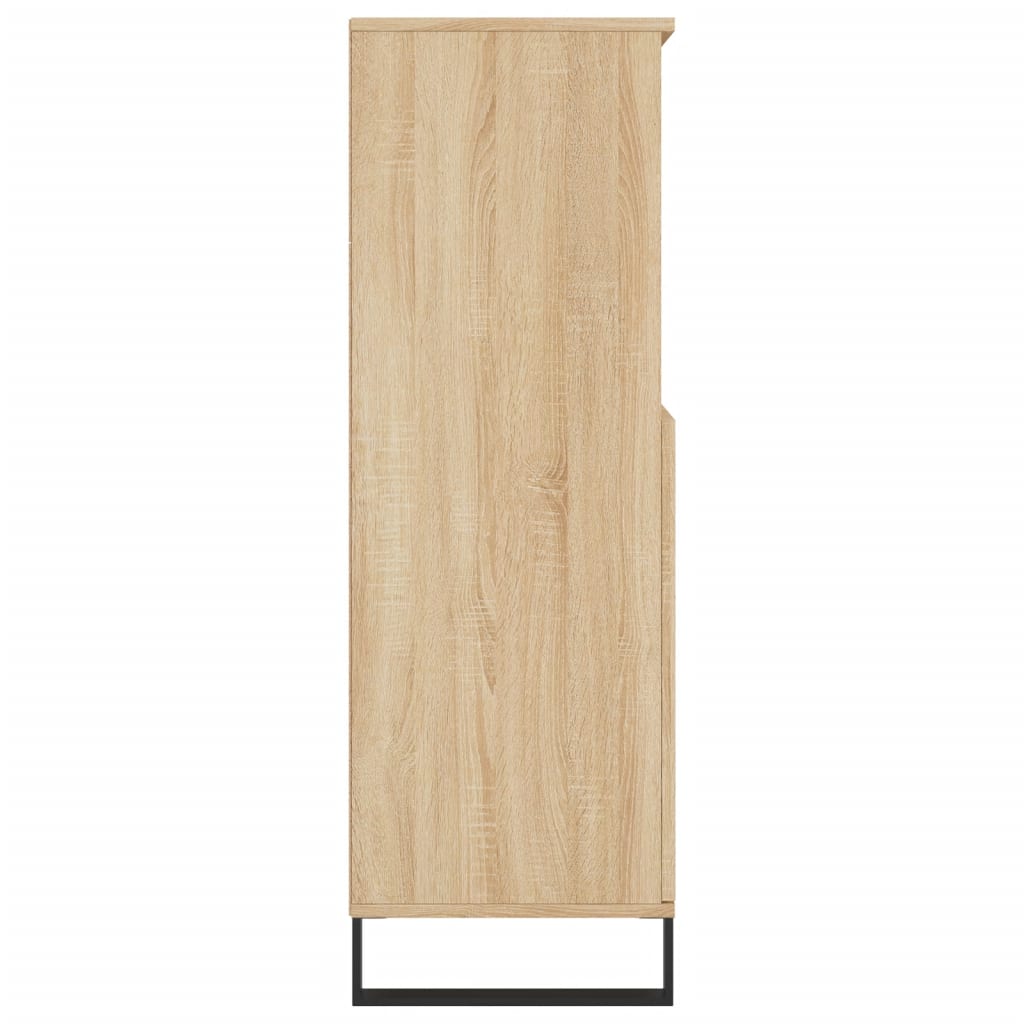 Highboard Sonoma Oak 60x36x110 cm Engineered Wood