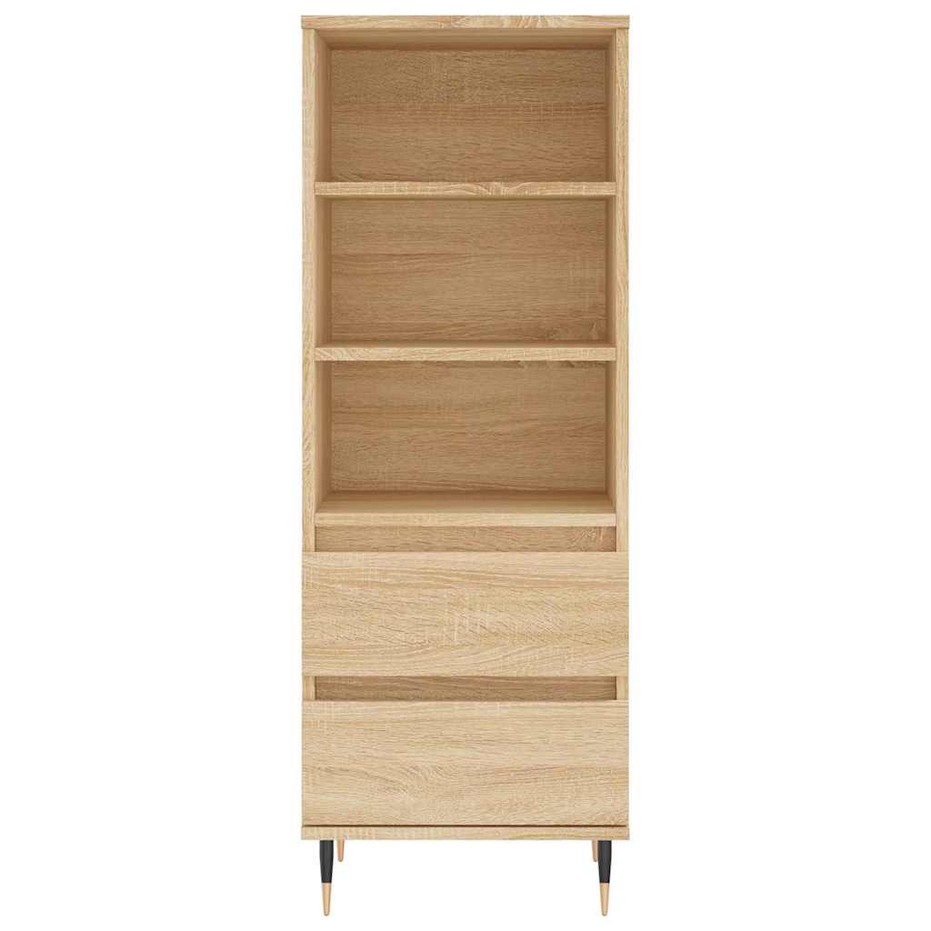 Highboard Sonoma Oak 40x36x110 cm Engineered Wood