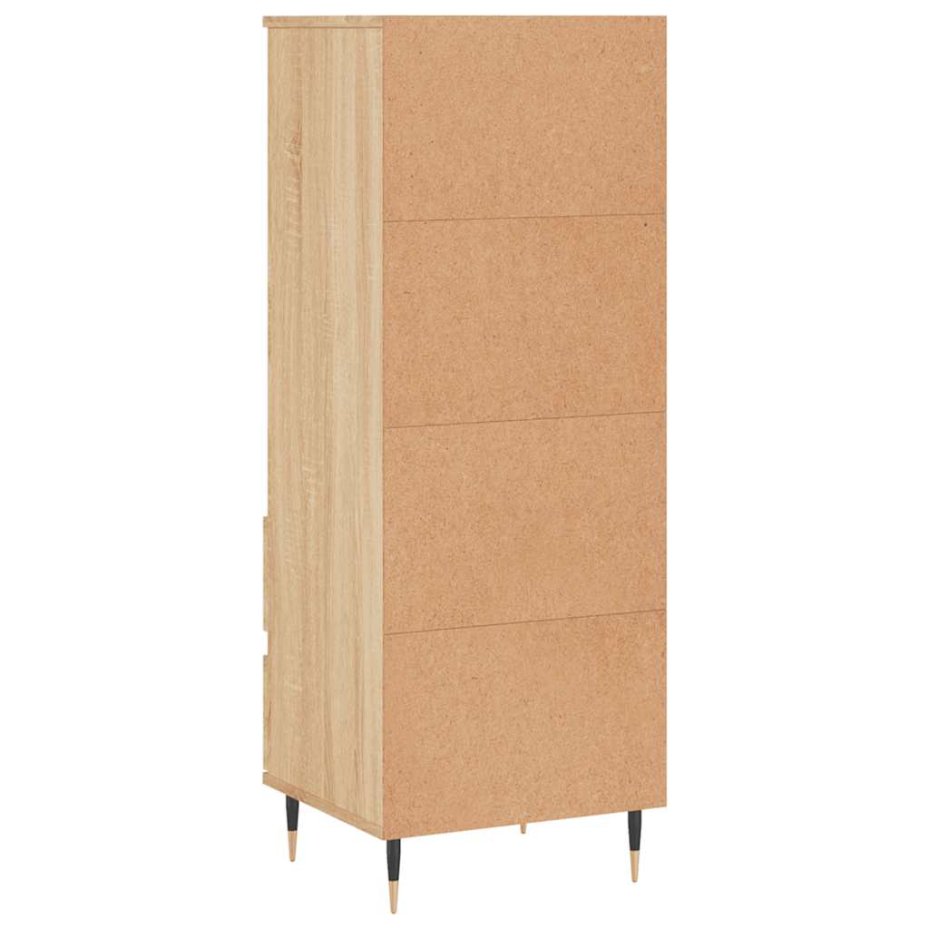 Highboard Sonoma Oak 40x36x110 cm Engineered Wood