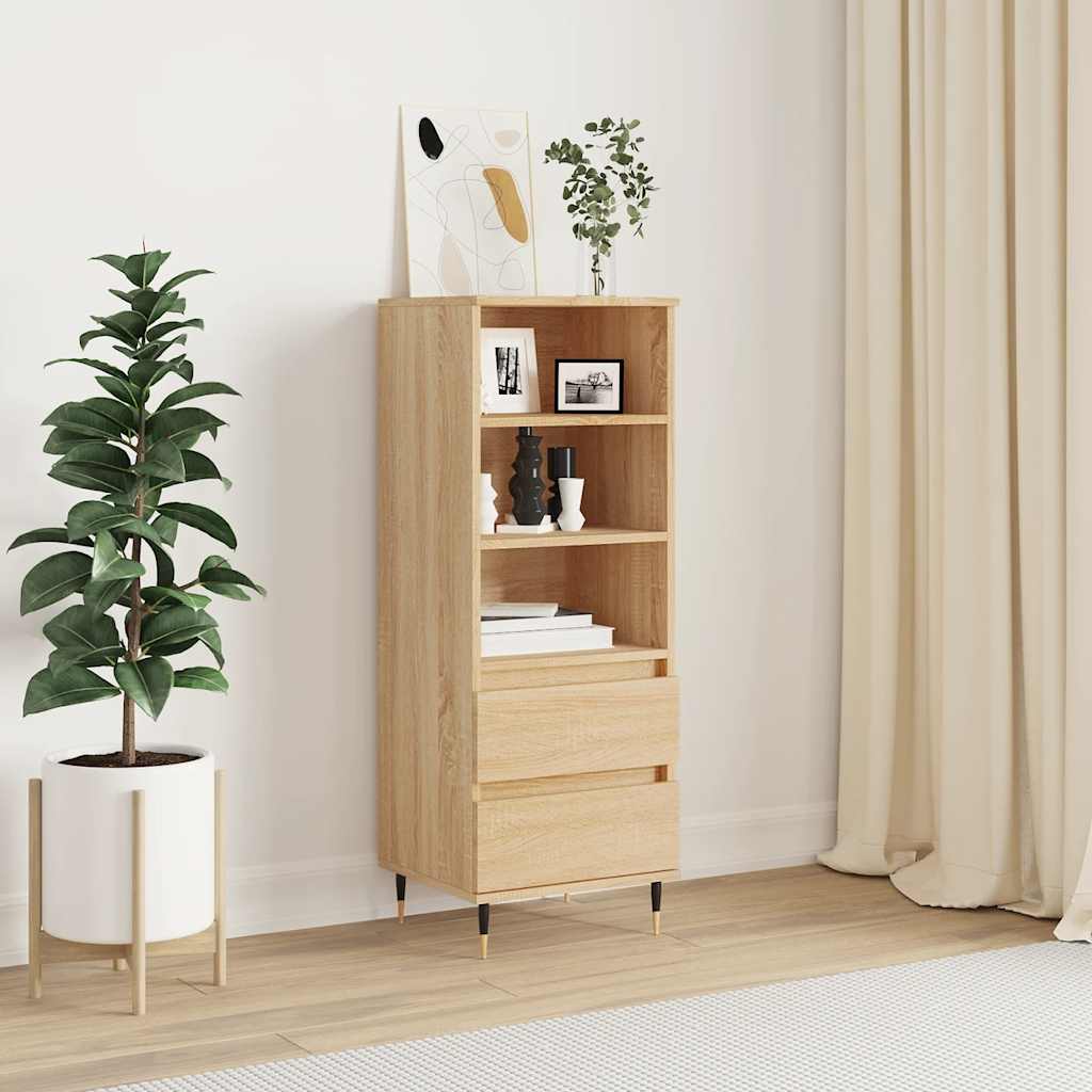 Highboard Sonoma Oak 40x36x110 cm Engineered Wood