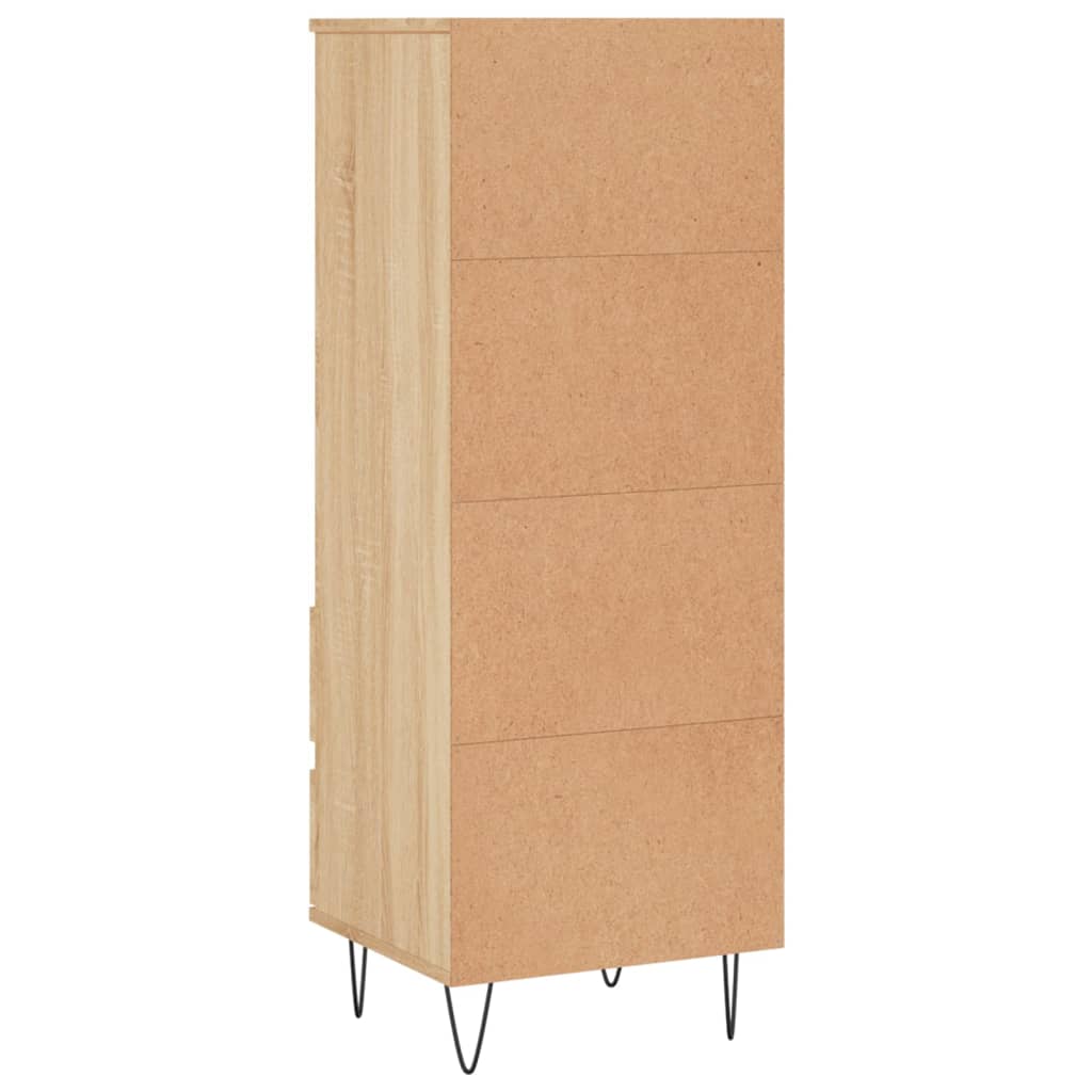 Highboard Sonoma Oak 40x36x110 cm Engineered Wood