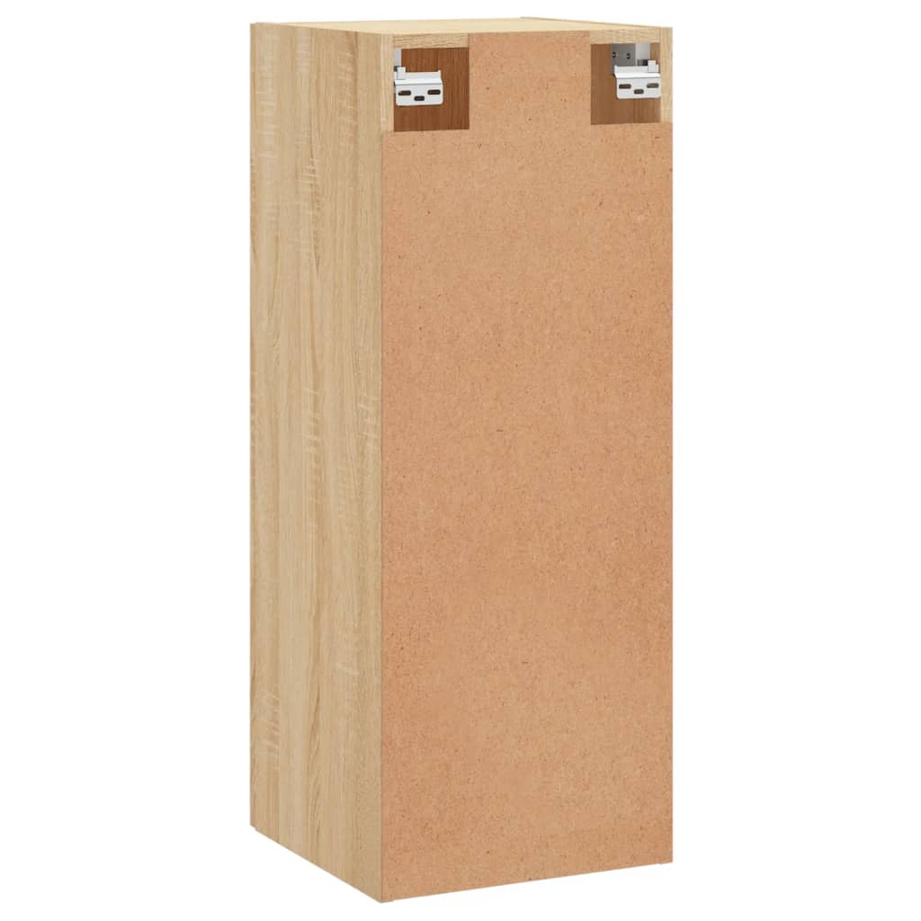 Wall Mounted Cabinet Sonoma Oak 34.5x34x90 cm Engineered Wood