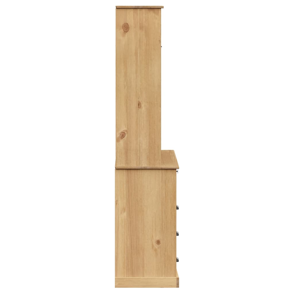Highboard VIGO 80x40x176 cm Solid Wood Pine