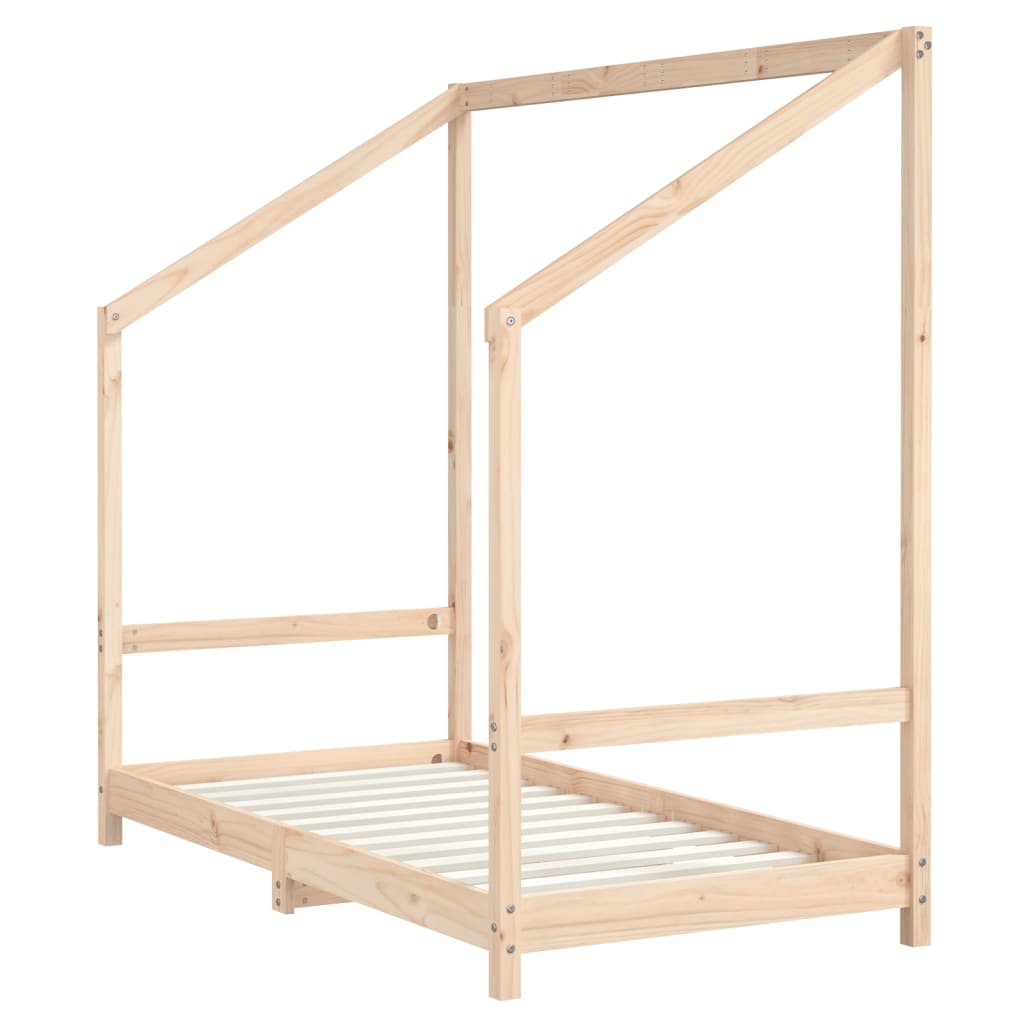 vidaXL Kids Bed Frame 80x160 cm Solid Wood Pine