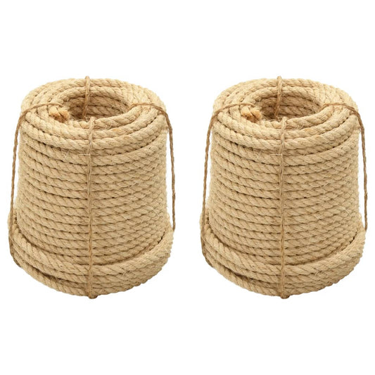 Sisal Ropes 2 pcs 12 mm 250 m