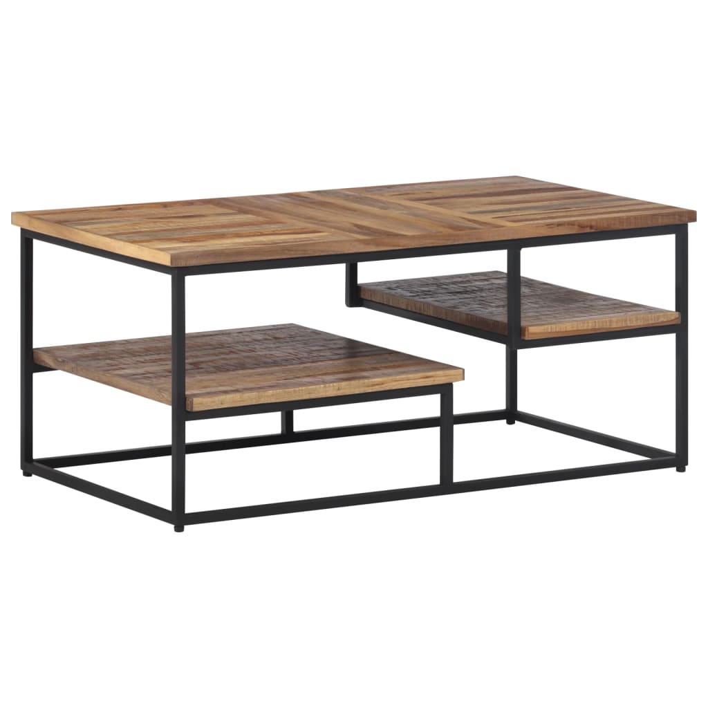 Coffee Table 90x50x39 cm Solid Reclaimed Teak