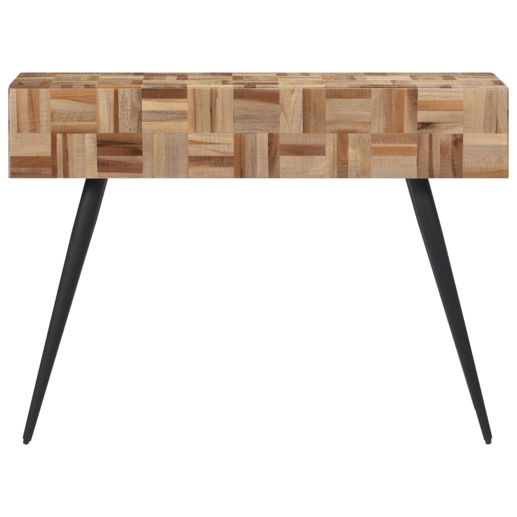 Console Table 110x34x80 cm Solid Reclaimed Teak