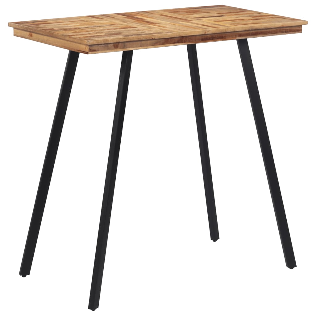 vidaXL Bar Table 110x55x105 cm Solid Wood Teak