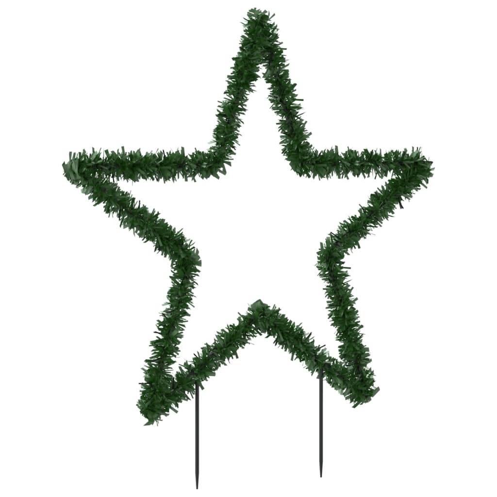 vidaXL Christmas Light Decoration with Spikes Star 115 LEDs 85 cm