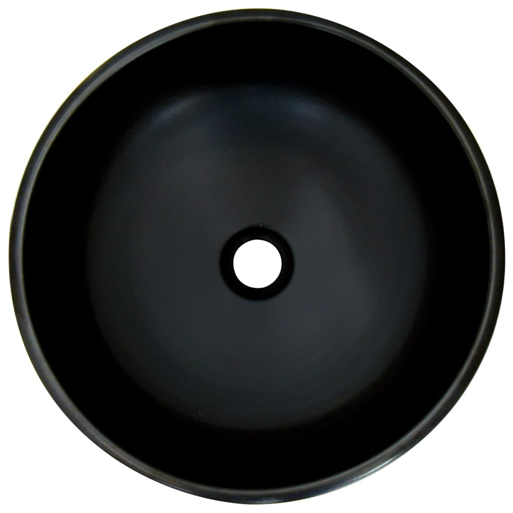 vidaXL Countertop Basin Multicolour Round Φ41x14 cm Ceramic