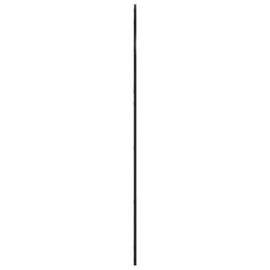 Wall Mirror | Black | Glass, Iron | 150 x 100 cm | Minimalistic