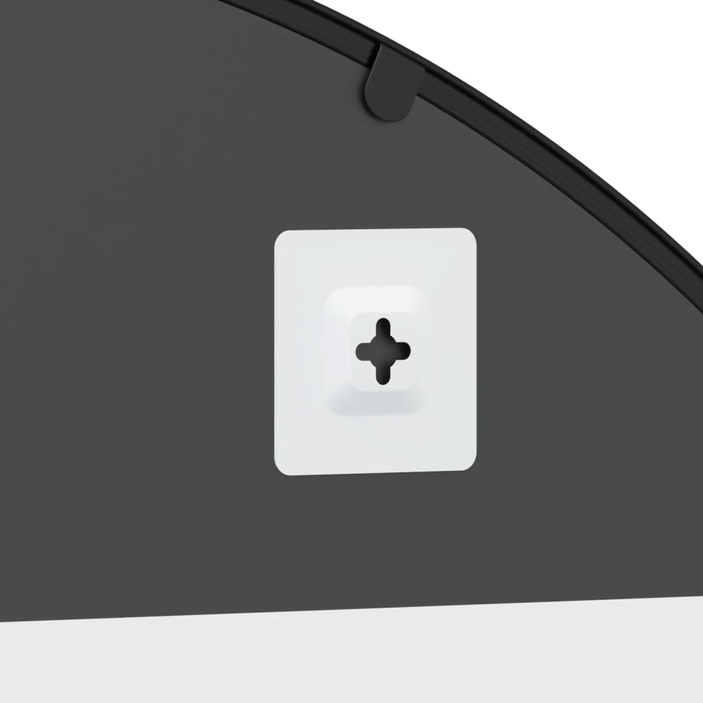 Wall Mirror | Black | Glass, Iron | 150 x 100 cm | Minimalistic